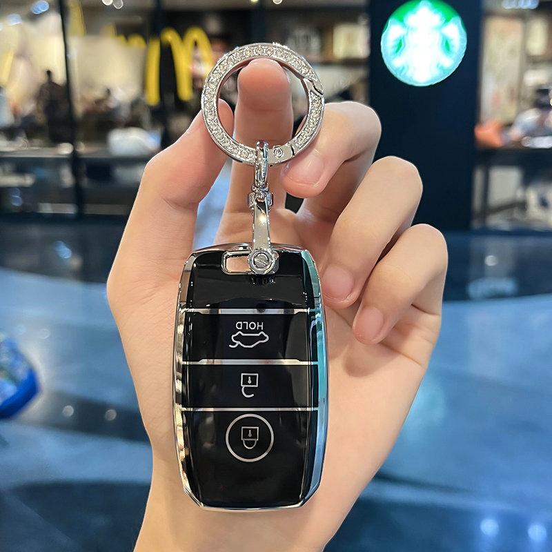 Tpu Car Key Case Cover For Kia Sportage Cerato Optima K2 K3 K4 K5 Rio Picanto Soul Sorento Sedona 3 4 Button