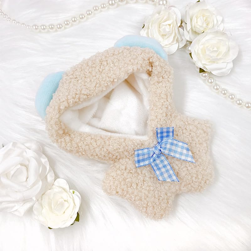

Boa Kigurumi for Stuffed Animals Stuffed Clothes Cotton Doll Clothes for 10cm Beige Bear For Stitching (for 10cm) g.triger [Item]