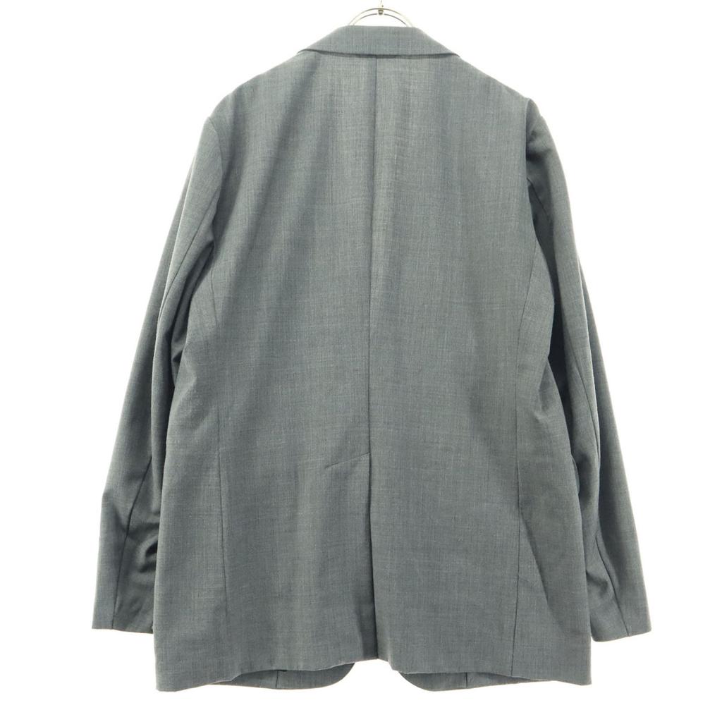 DESCENTE Long Sleeve Tailored Jacket M Gray Men's Used