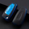 Leather TPU Car Smart Key Full Cover Case Fob Shell for Ford Focus 2 3 4 MK2 MK3 MK4 Mondeo Galaxy Fiesta Kuga Escape Ecosport