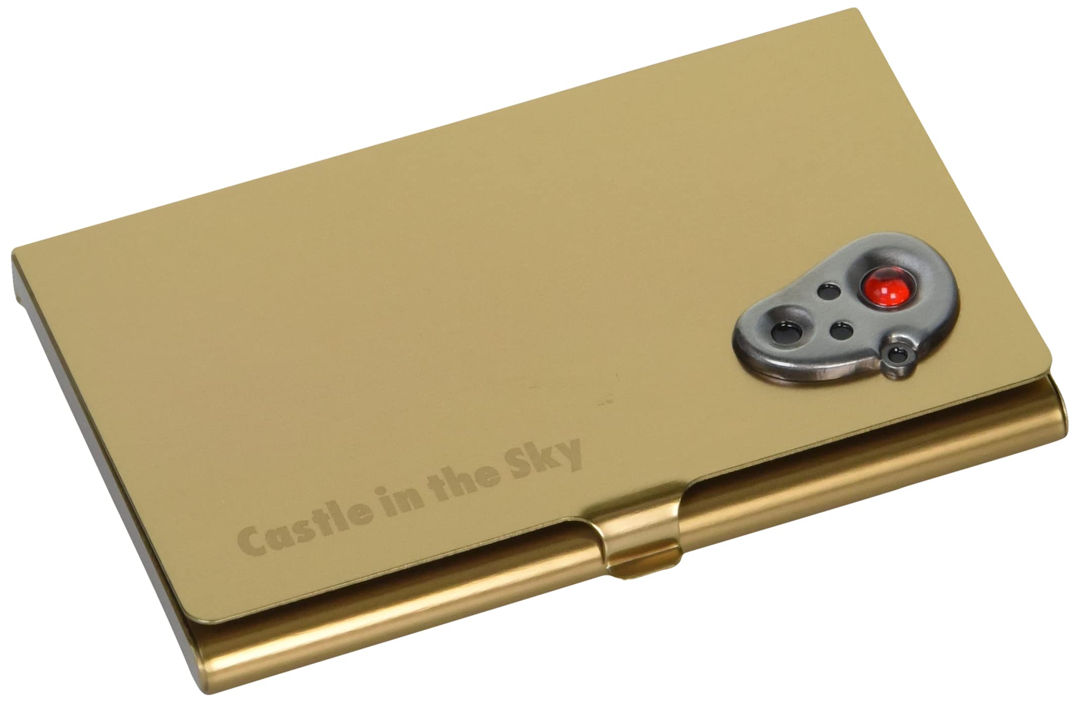 

Castle in the Sky Antique Metal Card H61 x W93 x D9mm Laputa Case, Approx.