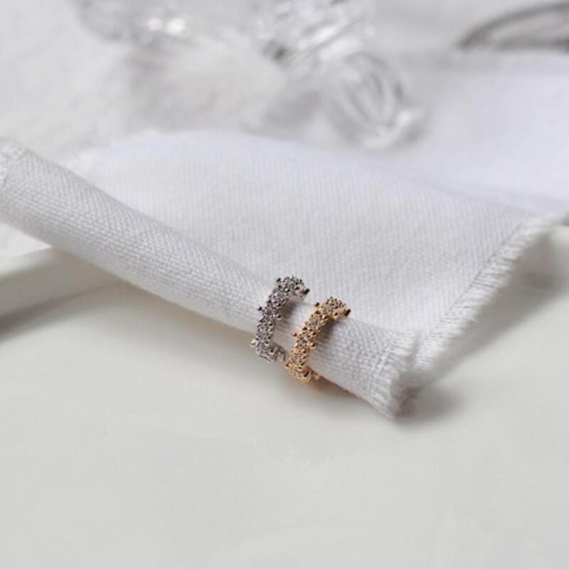 

Renover silver bracelet earrings ear cuff gold women Silver