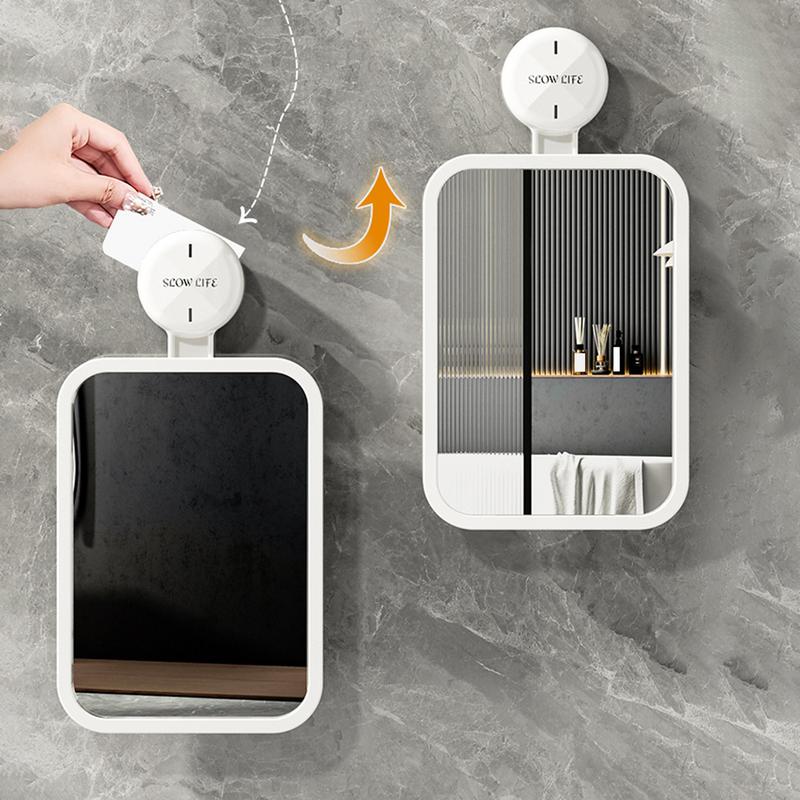 

Suction Cup Mirrors For Bathroom Anti Fog Mirrors Shower Mirrors For Shaving Small Mirrors Bathroom Accessories CN