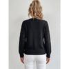Women Loose V Neck Hollow Out Long Sleeve Knitted Casual Pullover Sweater Top
