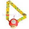 Mushroom Water Bottle & Strap Super Nintendo World NEW