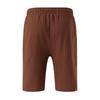 Men's Cotton Linen Summer Shorts - Drawstring Waist, Straight Leg, Breathable, Comfortable for Daily Wear or Beach Use