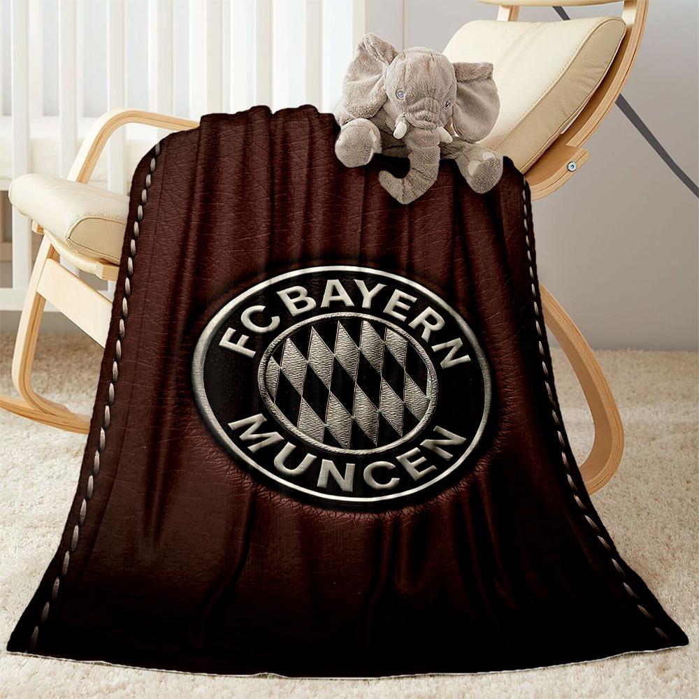 Bayern Munich Blanket Soft Warm Cozy Suitable for Couch Sofa Bedding Four Seasons Universal Modern Gifts For Family Or Friends