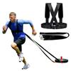 Verstellbarer Trainingsgürtel, elastischer Gürtel, Laufsicherheit, Trainingsseil, Schlittengeschirr, Reifen