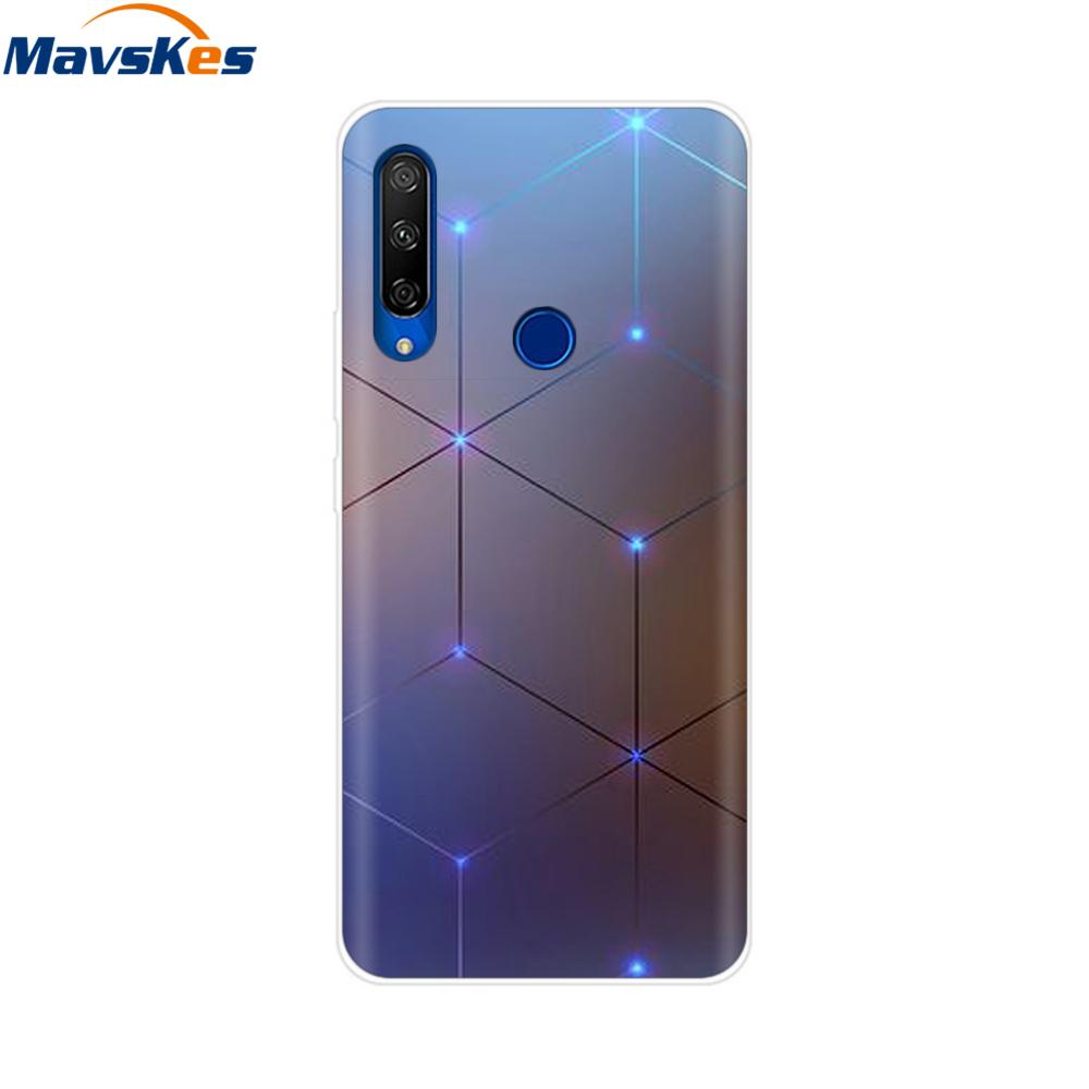 Painted Case For Alcatel 1S 2020 5028Y 5028D Case TPU Soft Silicone Cover Funda For Alcatel 1S 2020 Case Cover Etui Bumper Coque