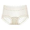 Ladies' Summer Thin Pure Cotton Antibacterial Crotch Ice Silk Nude Feel Seamless Small Briefs
