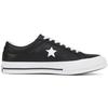 Converse One Star Series Leather Low Top Comfortable Sneakers Unisex Sneakers Black White 163385C