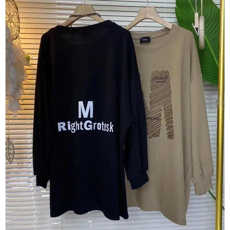 Dámska mikina Oversize Fleecová Zahustená Voľná S okrúhlym výstrihom Bežná Mikina s dlhým rukávom Zimná Mikina Top