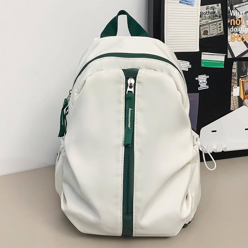 Children's Small Schoolbag for College Students Simple New Small Backpack for Girls Men's Contrasting Color Backpack for Girls