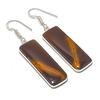 Natural Mookaite Gemstone Handmade 925 Sterling Silver Earring 2.17" AE-11607