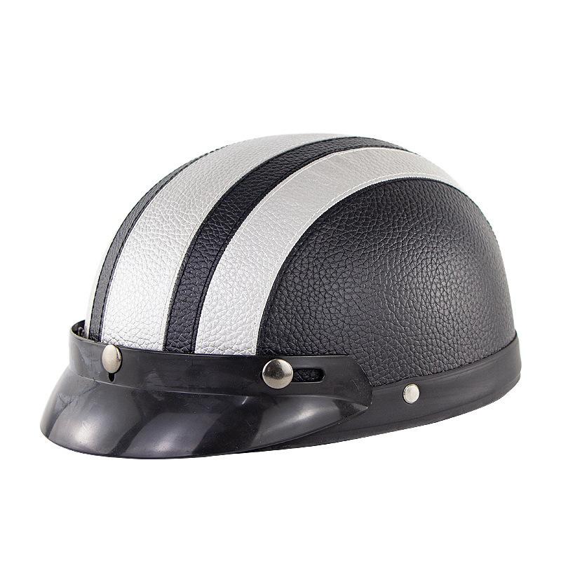 Women's Electric Vehicle Helmet Summer Sunscreen Four Seasons Universal Motorcycle Helmet Men's Half Helmet