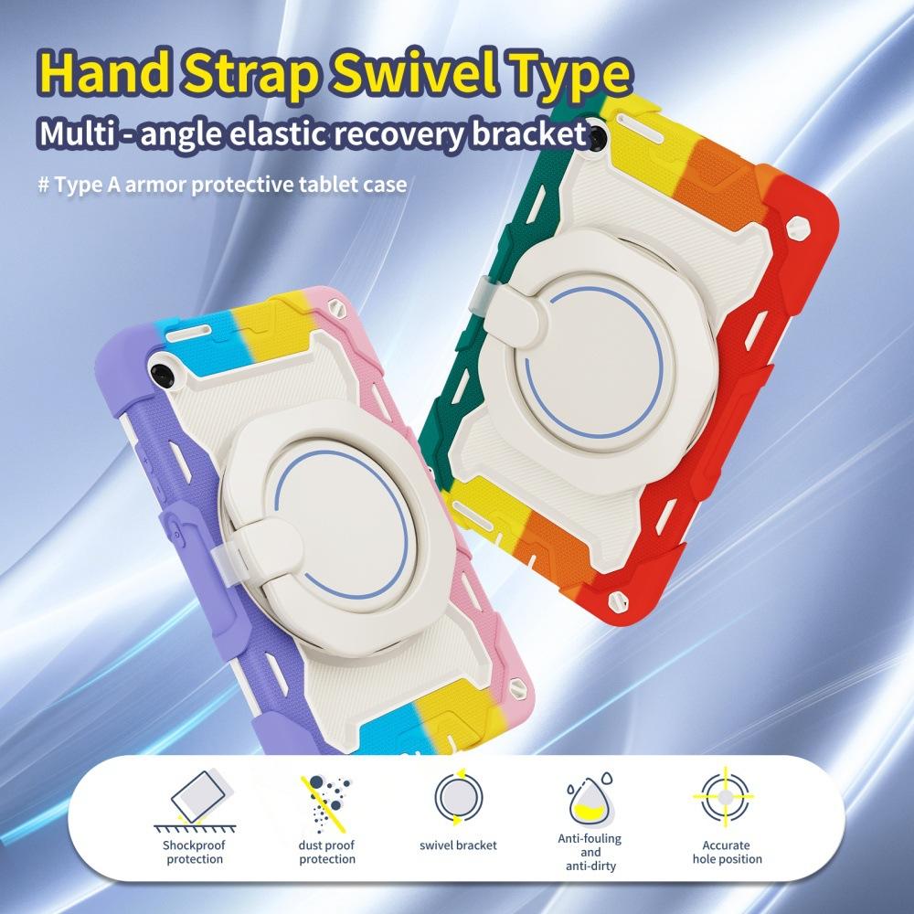 Suitable for Lenovo Tablet Case Protective Cover M11M9one8.7K9IDEA11 Xiaoxin 2025 with Wristband and Rotating Stand