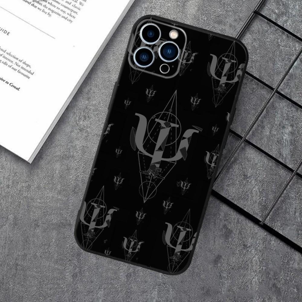 Psychologist Profession Psychology Phone Case For iPhone 16,15,14,13,12,11,XS,XR,X,8,7,Pro,Max,Plus,mini Silicone Black Cover