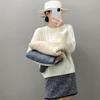 Qinghe 100% Pure Cashmere Women's Sweater - Ultra Soft Luxury Winter Pullover