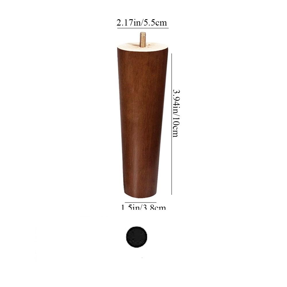 Conical Durable Replacement TV Cabinet Chair Sofa Leg Furniture Leg Table Feet for Coffee Table