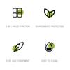 3 in 1 Ginger and Garlic Grinder Manual Garlic Slicer Home Kitchen Slicer Kitchen Tool for Slicing Chopping and Grinding Garlic
