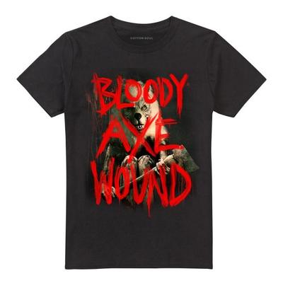 Bloody Axe Wound Unisex Adult Key Art T-Shirt