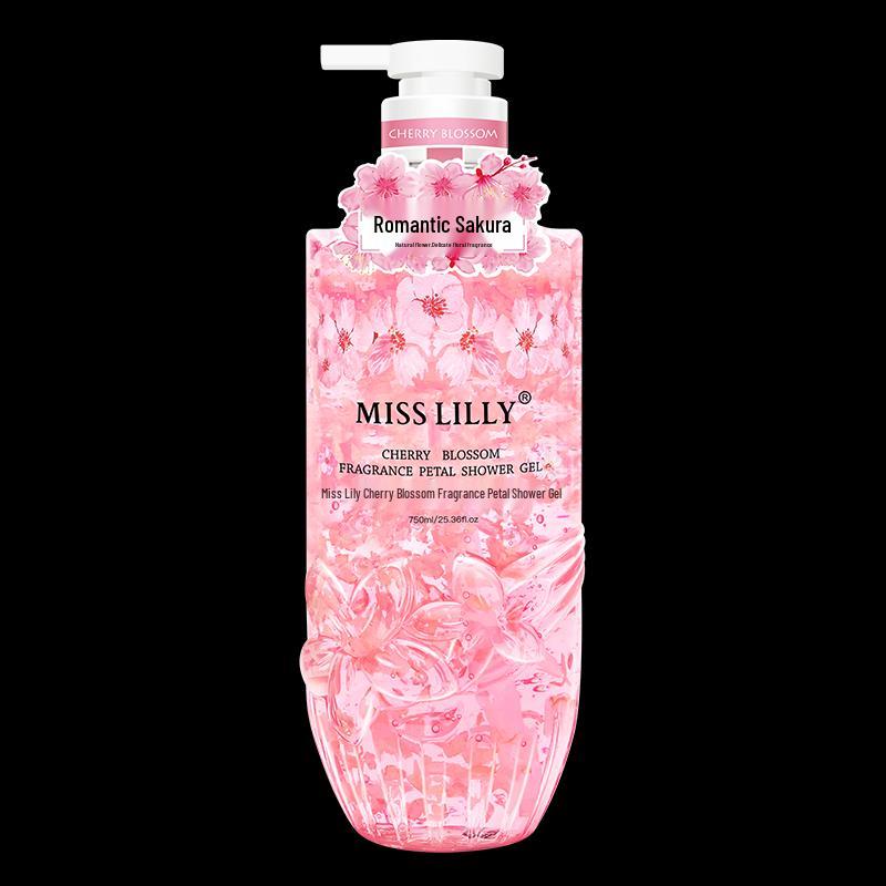 Miss Lilly Sakura Scented Petal Shower Gel