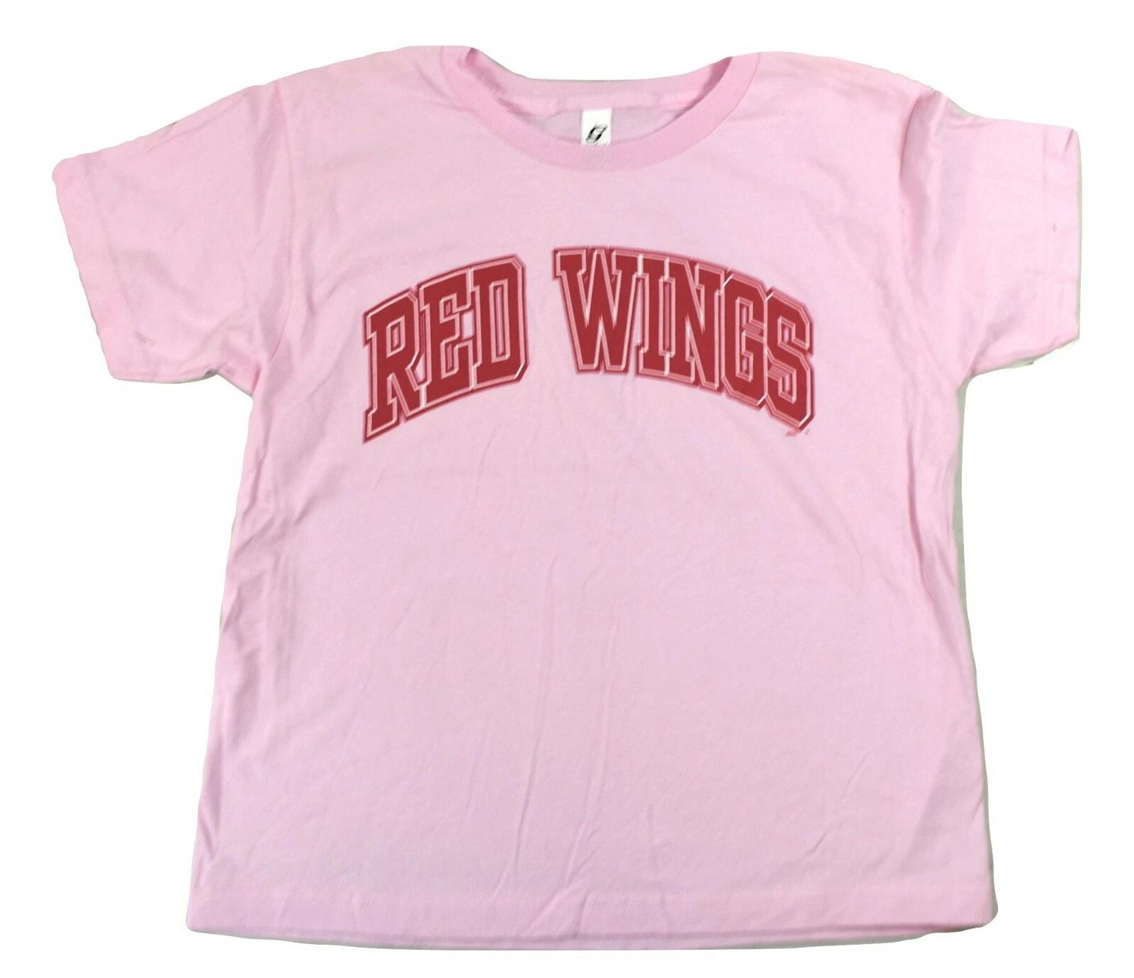 NHL Juniors Detroit Red Wings Hockey Shirt New XL L