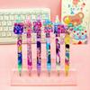 hot  K-pop Demon Hunters KPOP Theme Acrylic Gel Pen Cute Press Neutral Ballpoint Pen for Students School Stationery Supplies