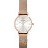 Gianni T-Bar Silver Rose Gold Metal Ladies Quartz Watch AR1956