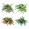Artificial Flower 5 Stems Fake Wildflower Bouquet with Leaves for Wedding Centerpieces Floral