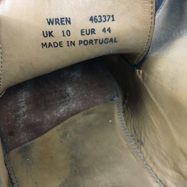 Paul Smith Herren Businessschuhe mit Monkstrap Schwarz Größe 44 28.5-29.5 Hergestellt in Portugal(GEBRAUCHT)