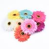 50/100 Stück Künstliche Blume Seiden-Gerbera Blume Wand Hochzeit Braut Accessoires Ausverkauf Scrapbooking Heimdekoration DIY Geschenke Box