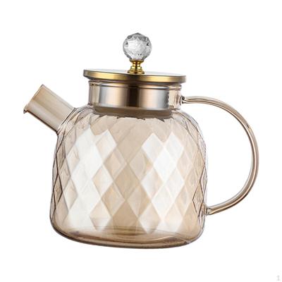 Edle Getränkekaraffe aus Glas für Kalt- und Heißgetränke