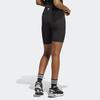 adidas Originals Solid High Waist Elastic Tight Shorts Women Shorts Black HZ7261