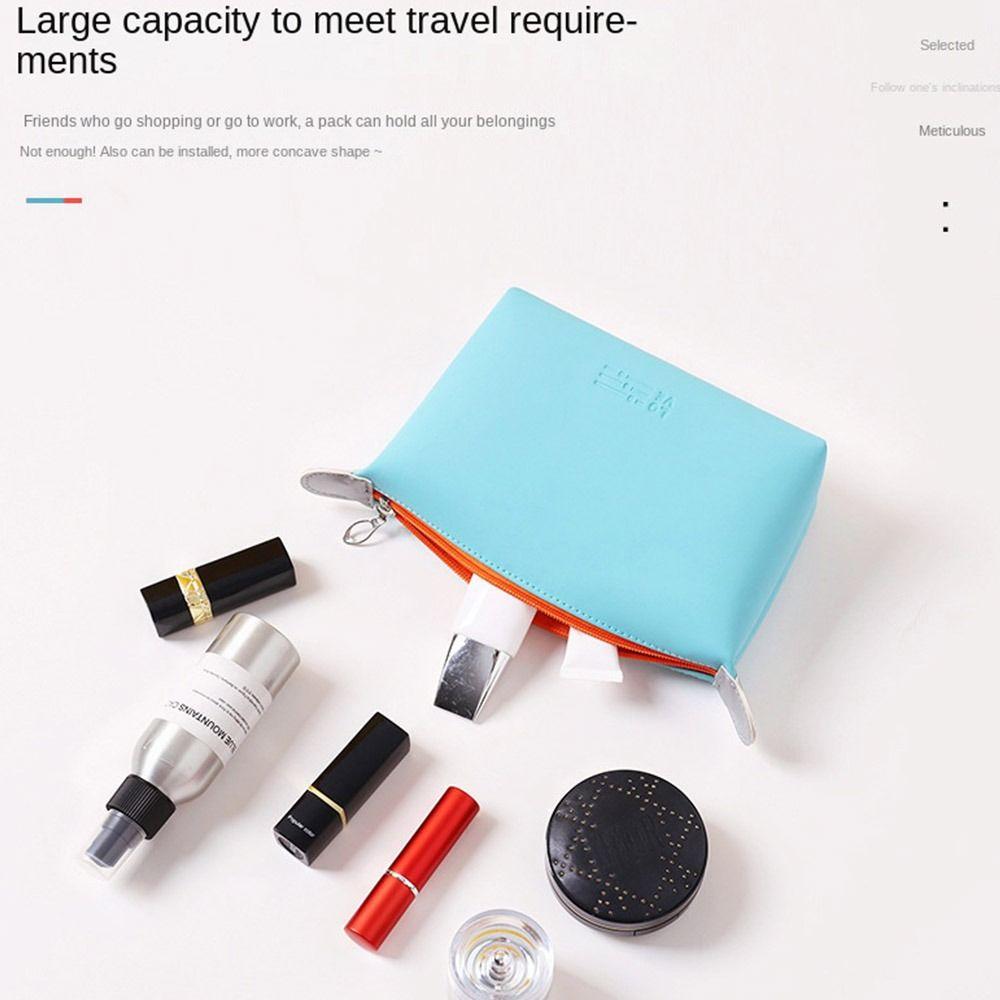 Handbag Makeup Bag Waterproof Travel Storage Bag Casual PU Cosmetic Bag Travel Organizer
