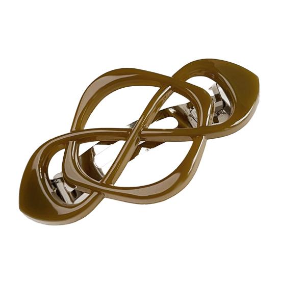 1/4Pcs Vintage French Hair Barrette Matte Finish Hair Clips Cross-Shaped Design Hair Styling Tool Hair Accessories