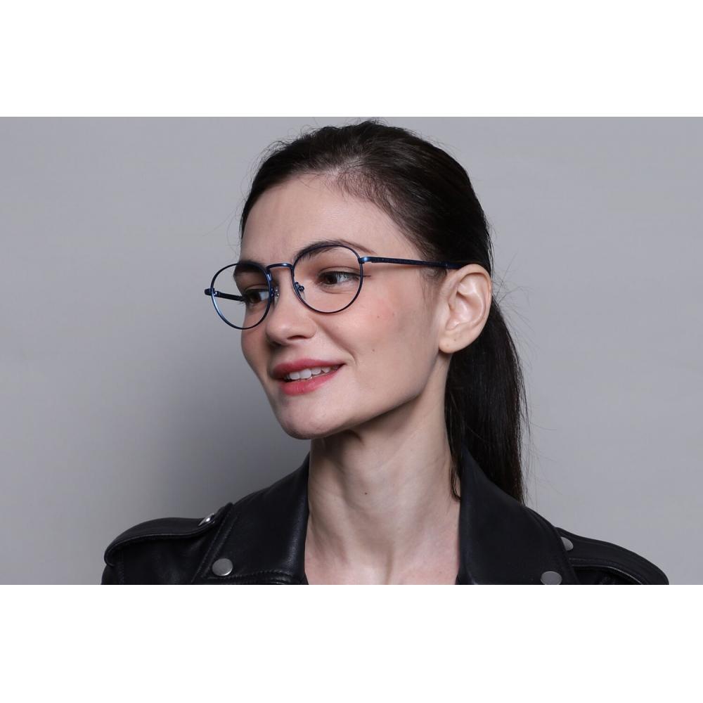 Full Rim Oval Blue Smartbuy Collection Pierre 976a Fashion Unisex Eyeglasses