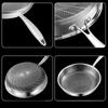 Stainless Steel Non-Stick Honeycomb Frying Pan for Steaks & Pancakes