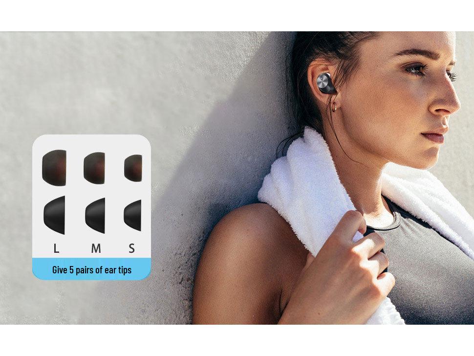 New Hot Model TWS Aluminum Alloy Mini True Wireless 5.3 Bluetooth Earphones with In-Ear Noise Cancelling