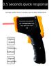 Termometru Infraroșu Pistol de Temperatură pentru Bucătărie, Ulei, Apă, Lapte, Grătar, Coacere și Măsurare Temperatură Înaltă.