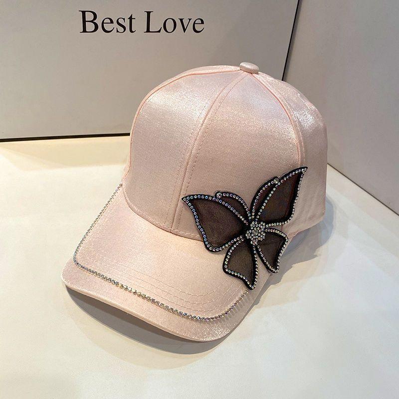 

Бейсболка женская летняя модная кепка с заклепками и бантом из ромбов, солнцезащитная кепка-утконос, универсальная летняя шляпа one size