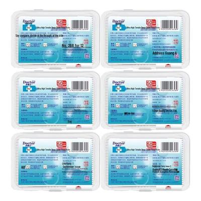 Dr. Tooth High-Strength Portable Dental Floss Sticks