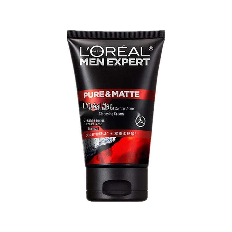 

L Oreal Men s Volcanic Rock Oil Control Acne Facial Cleanser