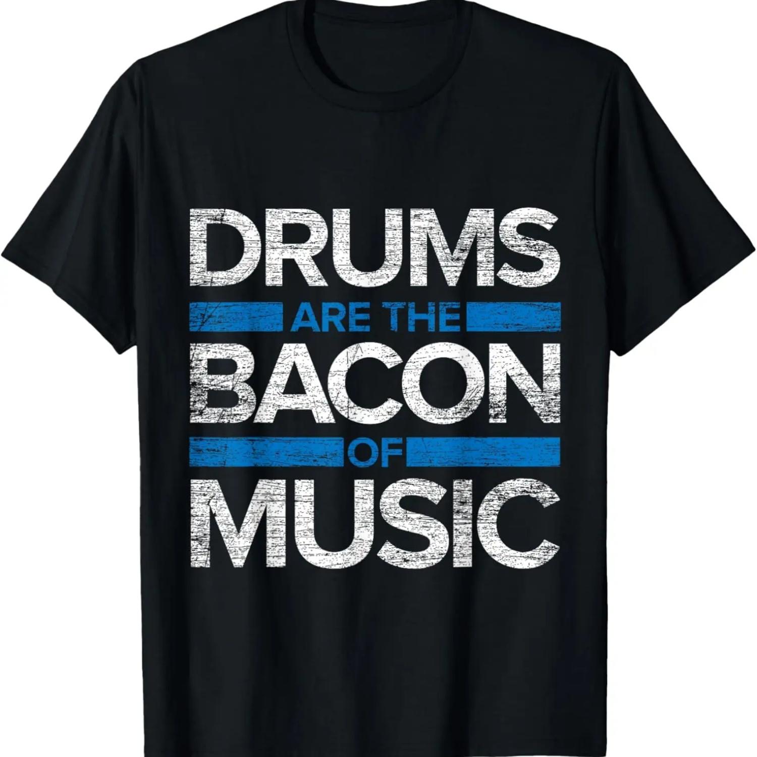 Musician Gifts Drummer T-Shirt S чёрный