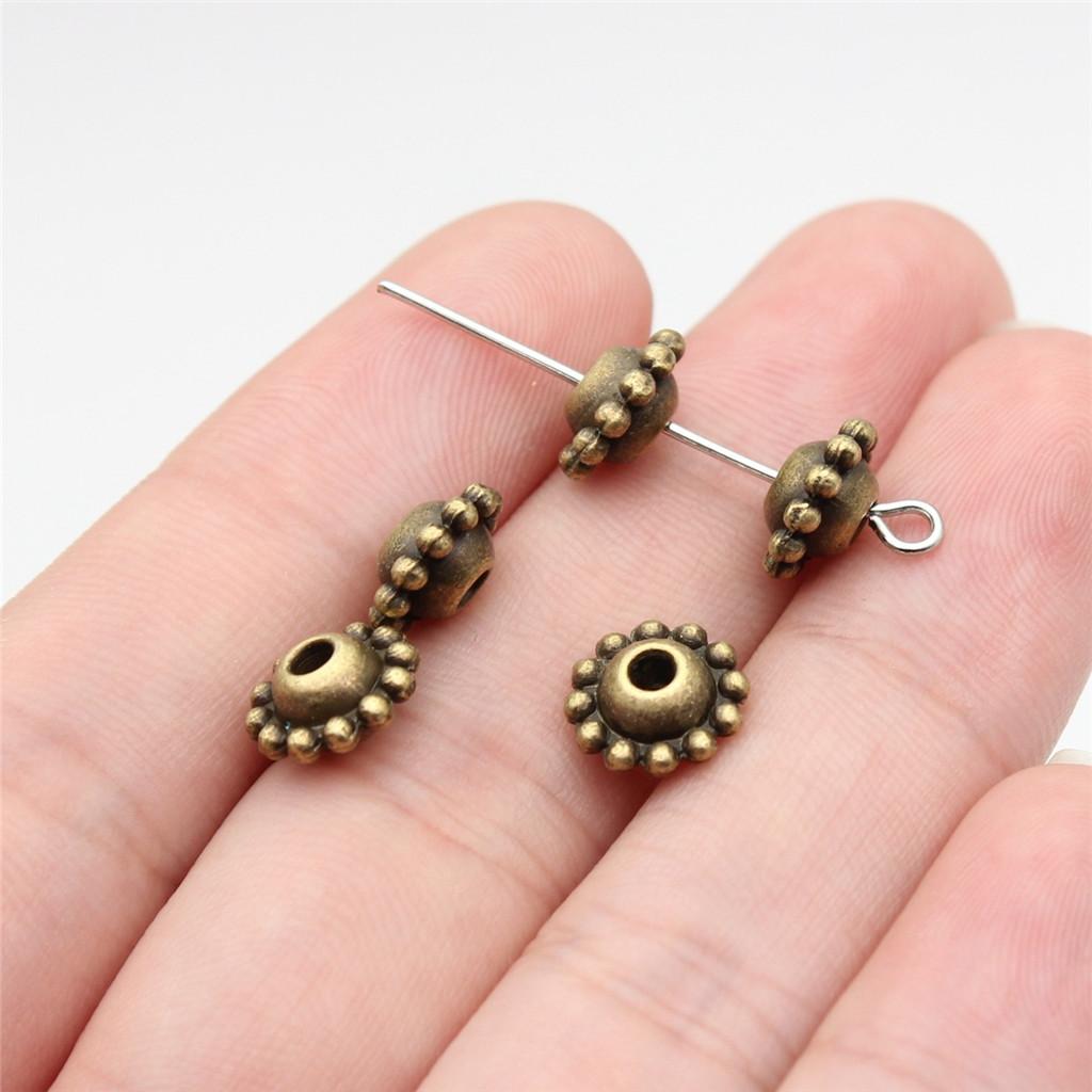 Zubehörteile Endperlen Kappen Abstandshalter Kinder Schmuckmaterialien QA015