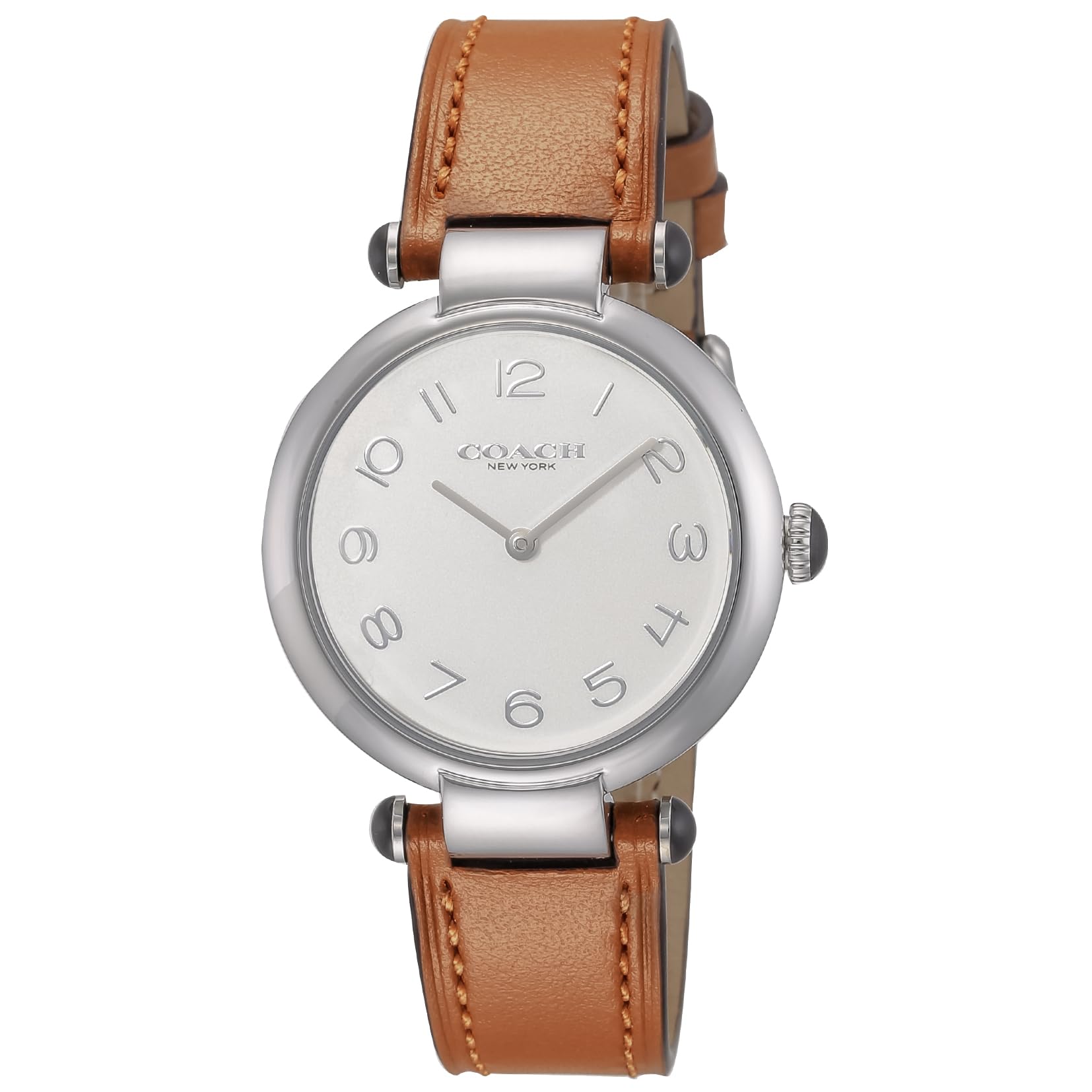 

Watch CARY Silver Dial Stainless Steel Mineral Glass Quartz Daily Waterproof China Watch 14504000 Brown [Coach] 31.5MM Women s [Item]
