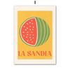 Fruit Market Lemon Grape Pineapple Watermelon Fig Wall Art Canvas Painting Nordic Posters and Prints Wall Pictures Kitchen Decor