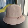 Simple short-brimmed fisherman's hat children's summer thin breathable dome basin hat travel sunscreen visor
