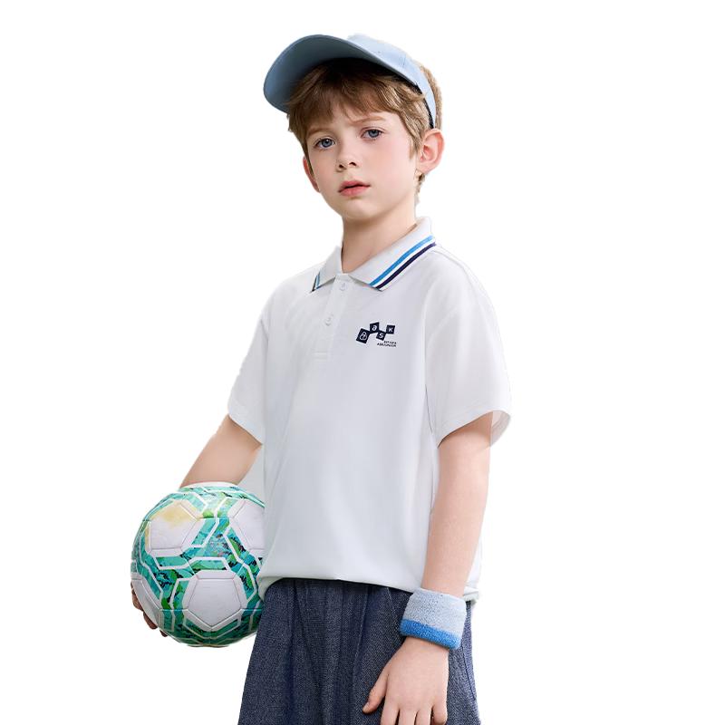ASK JUNIOR Boys' Summer Short Sleeve Polo Shirt