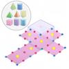 8Pcs Montessori Math Transparent 1D Geometry Building Block Learning Toy Teaching Aids 1D Spatial Thinking Sensory Puzzle Toys